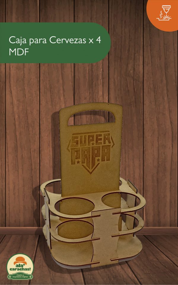 Caja Porta Polas (Super Papá)
